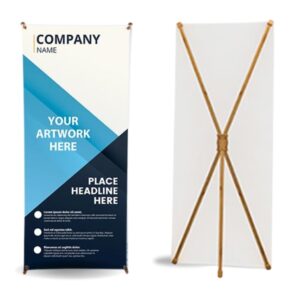 Bamboo Banner Stands