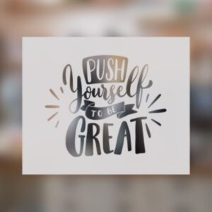 Frosted Window Decals